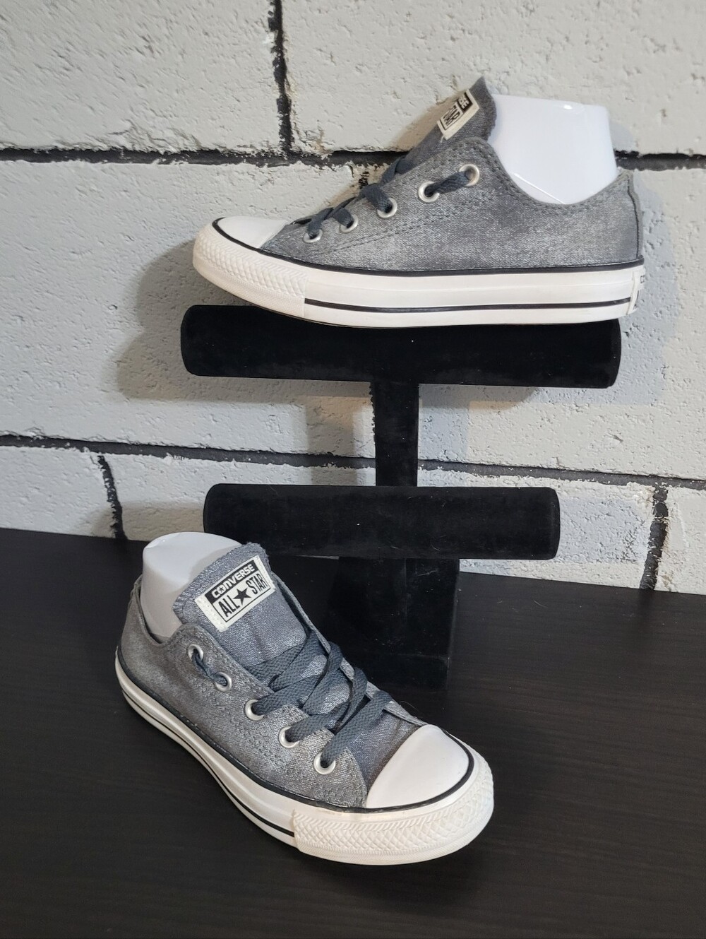 BUNDLE SALE! Converse All Stars Blue/ Gray Sneakers Sz